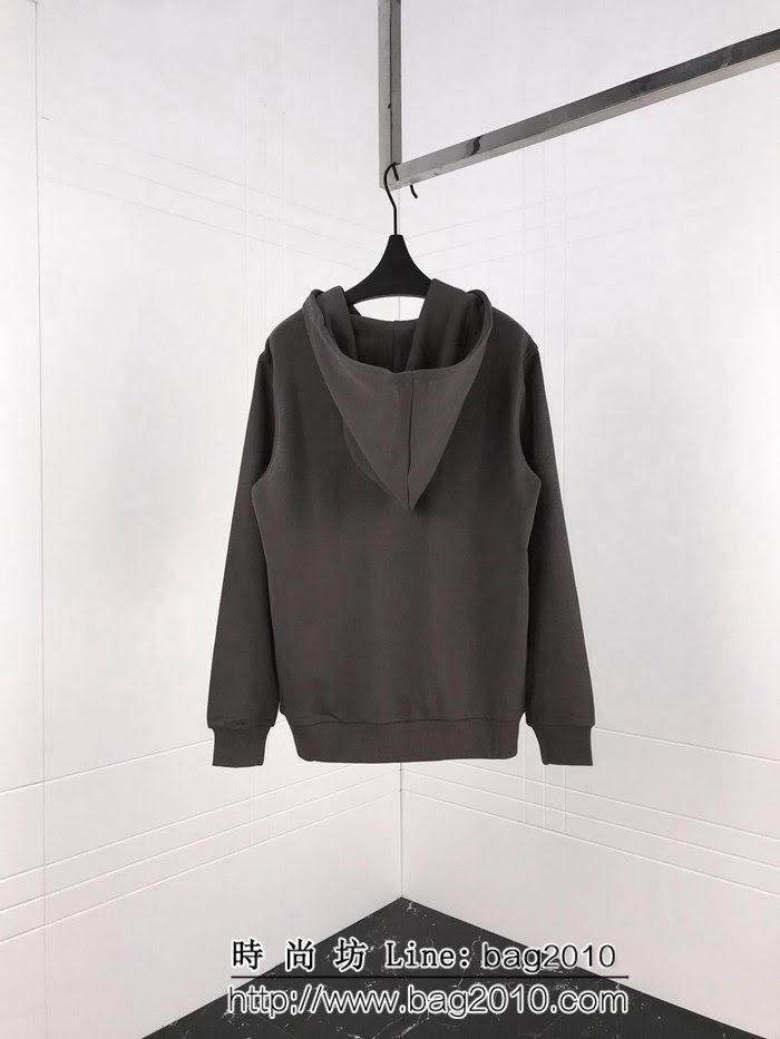 BALENCIAGA巴黎世家  18ss秋冬新款 罪人刺繡字母 純棉毛圈連帽衛衣 原版複刻 高版本 男女同款 ydi2065